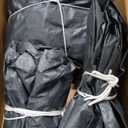 Patio Furniture Covers,Outdoor Furniture Cover Waterproof,Patio Furniture Set Covers for 3 Piece Outdoor Bistro,Patio Sofa Covers Set for 2 Chairs and Coffee Table,Black