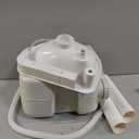 Portable Sink and Toilet, 5 Gal Hand Washing Station & 5.3 Gallon Flush Potty,for Outdoor,Camping, RV, Boat, Camper, Travel,Grey White