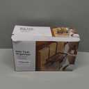 Hair Dryer Holder Cabinet Door 3-in-1 Adhesive Hair Tool Organizer Wall Mounted Adjustable Height Blow Dryer Holder Under Sink Bathroom Hair Appliance Organizer and Storage Countertop(White)