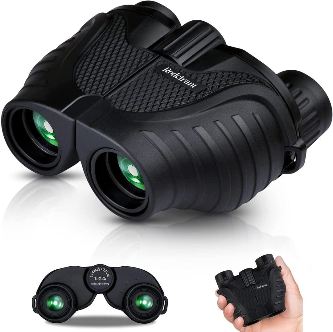 15X25 Compact HD Binoculars for Adults and Kids, Lightweight Design for Opera, Bird Watching, Traveling, Football Games, Cruise or Other Outside Activity