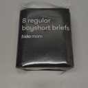 Frida Mom 8pc Postpartum Underwear, Disposable Boyshort Panties, Seamless, Stretch Support, New Mom Essentials, Size Regular (28in-42in)