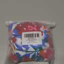 Women's One Piece Swimsuit Strapless Bandeau or Halter Bathing Suits Sexy Flattering Swimwear Red Floral S