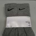 Nike Unisex Adult Everyday Cushioned Training Crew Socks (6 Pairs) Large 