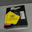 2 x Milomdoi 9 in 1 Screen Protector for Samsung Galaxy Z Fold 7, 3 Inside Flexible Film + 3 Front Tempered Glass + 3 Camera Lens Protector Accessories with Installation Frame (Black)