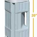 Eurmax USA 4-Pack Universal Upgraded Commercial Canopy Weights - Leg Weight Bottles for Pop Up Canopy Tents,Gazebos&Shelters - Easy Wrap-Around Hook&Loop Installation,Multi-Fill:Water,Sand,Gravel&More