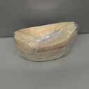 Disposable Wood Serving Boats Plates Trays,100 Pack 7", Disposable Plates for Appetizer Sushi Dessert Buffet Hors d'oeuvres Serving Tray, Biodegradable and Compostable Bowls (100, 7 INCH)