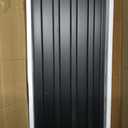 NeatiEase Slatwall Panel Wall Storage Systems, 4 x 8ft Slat Wall Paneling Garage Wall Organizer, Heavy Duty Wall Mounted PVC Wall Rack (Black)