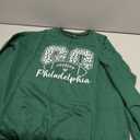 LUKYCILD Game Day Sweatshirt Football Shirt: Women Sunday Funday Football Season Long Sleeve Shirt Soccer Fans Pullover