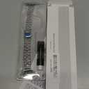 MioHHR Slim Metal Band Compatible with Apple Watch Band 42mm(Series 11 10) 41mm(Series 9 8 7) 40mm(Series 6 5 4 SE3/2/1) 38mm(Series 3 2 1),Stainless Steel iWatch Bands for Women,Silver