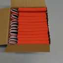 TahoeBay Blank Beer Can Cooler Sleeves Bulk Sublimation Blanks for Vinyl Plain Collapsible Foam Can Sleeves Coolers for Soda Cans and Bottles Custom Drink Holder Assorted Solid Color (Rose Red)