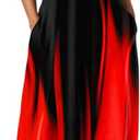 Women's Summer Maxi Dress Long Dress Casual Boho Sleeveless Strap Smocked Tiered Long Beach Sun Dresses (M)