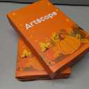 2 x Artscope Halloween Decorative Throw Pillow Covers 18x18 Inch Set of 4, Ghost Trick or Treat Pumpkin Sweet But Spooky Outdoor Farmhouse Pillow Cases for Home Sofa Couch-Orange