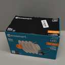 EcoSmart 4 in. White Integrated LED Recessed Trim Soft White 4-Pack