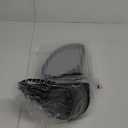 Side View Mirror Fit for 07-13 Chevy Silverado 1500 2500 HD 3500,for GMC Sierra 1500 2500 HD, Yukon/Yukon XL 1500-Black Power Heated Arrow Turn Signal Puddle Light Passenger Side Manual Folding