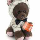 9,5in Dog With Beige Mummy Hoodie