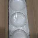 Povinmos 3 Piece Glass Salt Container | Storage | Pepper,Table Salt, Sugar,Gourmet Salts,Spice |Chili Herbs |10 oz |Glass Salt Container with Lid and Retractable Spoon