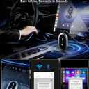 Wireless CarPlay Adapter - Converts Wired to Wireless CarPlay in 5 Seconds, Plug & Play, A7 Dual-Core Chip, Zero Latency, Stable Connection, Compatible with Apple iPhone iOS 10+ & Vehicles 2015+