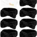 Semato Bachelorette Party Favor Set - Bride & Bridesmaid Spa Headbands (1 Bride + 7 Blue) 2 Set