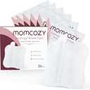 Momcozy Hydrogel Nipple Pads with Soothing Lanolin, Soothies Gel Nursing Pads Provide Instant Cooling Relief, Breastfeeding Essentials, 20 PCS