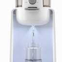 Water Warmer, HEYVALUE Baby Bottle Warmer, Formula Maker with Night Light, 4 Temperature Control & 72H Keep Warm, Detachable Tank, Instantly Dispenses Warm Water, Feed Baby More Easier and Healthier (Moon White)