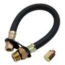 510440902 Engine Flex Oil Drain Hose, Drain Hose Replacement, Fit for Kawasaki FH, FR, FS, FT & FX Engine, Black