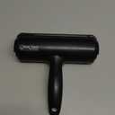 ChomChom Roller Pet Hair Remover  Original Size Reusable Lint Roller for Cat & Dog Hair on Furniture, Couch, Carpet, Car, Rugs & Bedding  Portable, Eco-Friendly (Black)