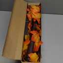 2 Pack 24 Inch Artificial Lighted Maple Tree with 48 LEDs Timer Fall Thanksgiving Decorations Battery Operated Prelit Maple Tree Table Lights for Thanksgiving Decor Home Indoor Autumn Harvest