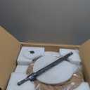 Bar Table 15.75inch Small Round Top Adjustable Height 22.64-33.46in Multifunctional Side Table for Pub Bar Dining Bistro Cafe