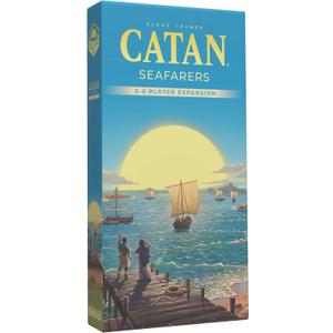 CATAN Seafarers 5-6 Player Board Game Expansion (6th Edition) Add More Players to Your Adventure, Strategy Game for Kids & Adults, Ages 12+, 3-6 Players, 60-90 Minute Playtime