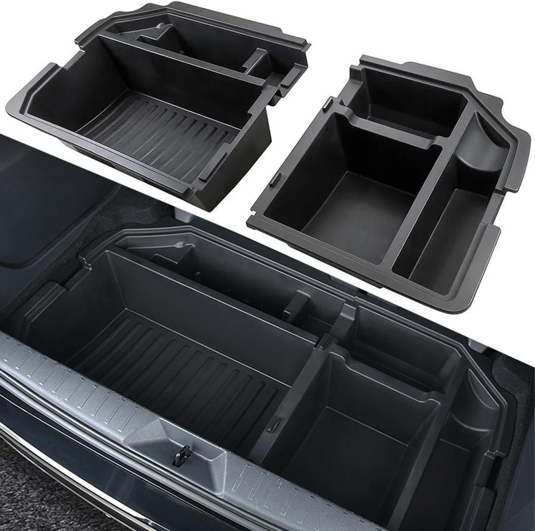 2021-2026 Toyota Sienna Trunk Organizer, Insert Cargo Rear Hatch Storage Boxs fit Sienna Accessories