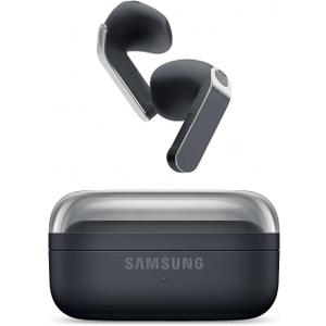 Samsung Galaxy Buds 4 (2026) AI True Wireless Bluetooth Earbuds, Noise Cancelling, Hi-Res Audio, 1-Way Speaker, New Fit, IP54, Live Translation, Black [US Version