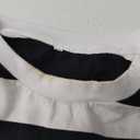 iClosam Mens Black and White Striped T Shirt Long Sleeve Crewneck Casual Basic Tee Cotton Pullover Tops S-3XL (Medium)