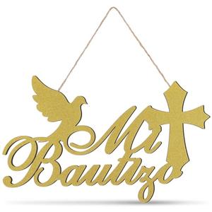 Gerrii Mi Bautizo Letter Sign Glitter Wooden Wall Hanging Baby Shower Decor First Communion Accessories for Baby Shower Supplies Gender Reveal Backdrop Party Christmas Gift Ornaments (20" x 12",Gold) Gerrii Mi Bautizo Letter Sign Glitter Wooden Wall Hanging Baby Shower Decor First Communion Accessories for Baby Shower Supplies Gender Reveal Backdrop Party Christmas Gift Ornaments (20" x 12",Gold)