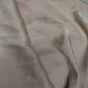 Aoulaydo Women's Spaghetti Straps V Neck Satin Camisole Cowl Neck Cami Tank Top Silk Camisole Sleeveless Blouses (Large, Light Khaki)