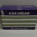 100% Talalay Latex Pillow Bed Pillow for Sleeping, Extra Soft Natural Latex Sleeping Pillow for Back, Stomach or Side Sleepers, Removable Breathable Cotton Cover - High Elasticity (Standard)