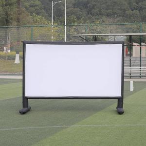 SAYOK Outdoor Inflatable Movie Screen 120 Inch - Projection TV Screen for Home Backyard/Garden/Pool Parties-Inflatable Projector Screen Film Screen for Front and Rear Projection
