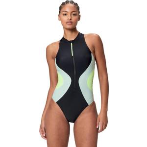 Speedo Women's Swimsuit One Piece Hydraline Standard Cut, Large