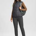 Soothfeel Women's Fleece Lined Joggers Pants High Waisted Water Resistant Thermal Sweatpants Winter Hiking Pants with Pockets (Black, S)