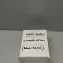 Pristar 20-Pack 91331 Replacement for DYMO LetraTag 91331 Label Tape Refills White Plastic Label Tape 12mm x 4m (1/2" x 13') Work for Dymo LetraTag LT 100T LT100H 200B QX50 2000 XR, Black on White