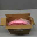 Prestee 50-pc Pink Plastic Plates - 25 Plastic Dinner Plate (10") + 25 Salad Small Plate (7") - Disposable Plate, Tea Party, Pink Party, Easter, Baby Shower Plates