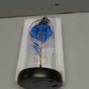 Childom Mothers Day Flowers Gifts for Mom,Birthday Gifts for Women,Rotating Light Up Rose in A Glass Dome,Mothers Day Flowers Gift for Mom from Daughter Son,Blue Valentines Gift for Her.Wife,Grandma