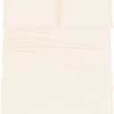 Mejoroom King Size Sheet Set - Soft Microfiber Bed Sheets,Deep Pocket Fitted Sheet, Soft, Breathable, Wrinkle & Fade Resistant - 4 Piece (King, Cream)