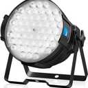 Big Dipper LED Stage Lights Par Lights 54X4W RGB Bright Lighting with DMX & RDM Sound Activated Master-Slave Spotlights Uplights for DJ Event Concert Club Church 1 Pack