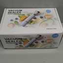 Vacuum Sealer For Food (Compact Vacuum Sealers+ 30 Reusable Vacuum Bags), Powerful Handheld Vacuum Sealer for 10X Preservation & Fresh (Medium)