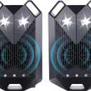 2026 Ultrasonic Rodent Repellent for Car Engines,3 Power Supply Methods,Plug-in Electronic Rat Mouse Squirrel Repellent Battery Operated Under Hood Deterrent,Keep Mice Out of Attic Garage Indoor (1 Count (Pack of 2))