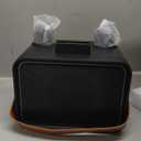 Karaoke Machine,Portable Bluetooth Speaker with 2 Wireless Microphone for Adults & Kids with LED Lights, Karaoke Microphone with PA System Supports USB/TF/AUX,Gift for Party Easter Gifts(Black)