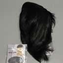 ZJchao Men Wig Fashionable Synthetic Short Hair Toupee Breathable Men Hairpiece Students (Black)