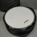 Snare Drum Kit, 14" x 5.5" Marching Snare Drum + Storage Padded Bag + Silent Mute Pad + Pair Of 5A Drumsticks + Drums Key, Portable Drums Hardware Set for Adults Kids Student Beginners (Black) (No Stand)