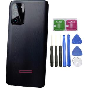 ubrokeifixit Galaxy A03s SM-A037U Rear Back Door Cover Replacement for Samsung Galaxy A03s A037U SM-A037U 6.5" 2021,w/Camera Lens (ONLY for A037U-Black)