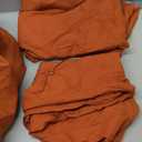 Pure Bamboo Full Sheets, Genuine 100% Organic Viscose Derived from Bamboo Bed Sheet Set, Luxuriously Soft & Cooling, Double Stitching, 2 Year Quality Promise (Full, Terracotta)